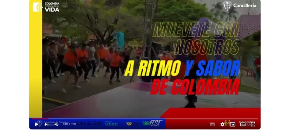 Celebración del Dia del Colombiano Migrante "A ritmo y sabor de Colombia" 