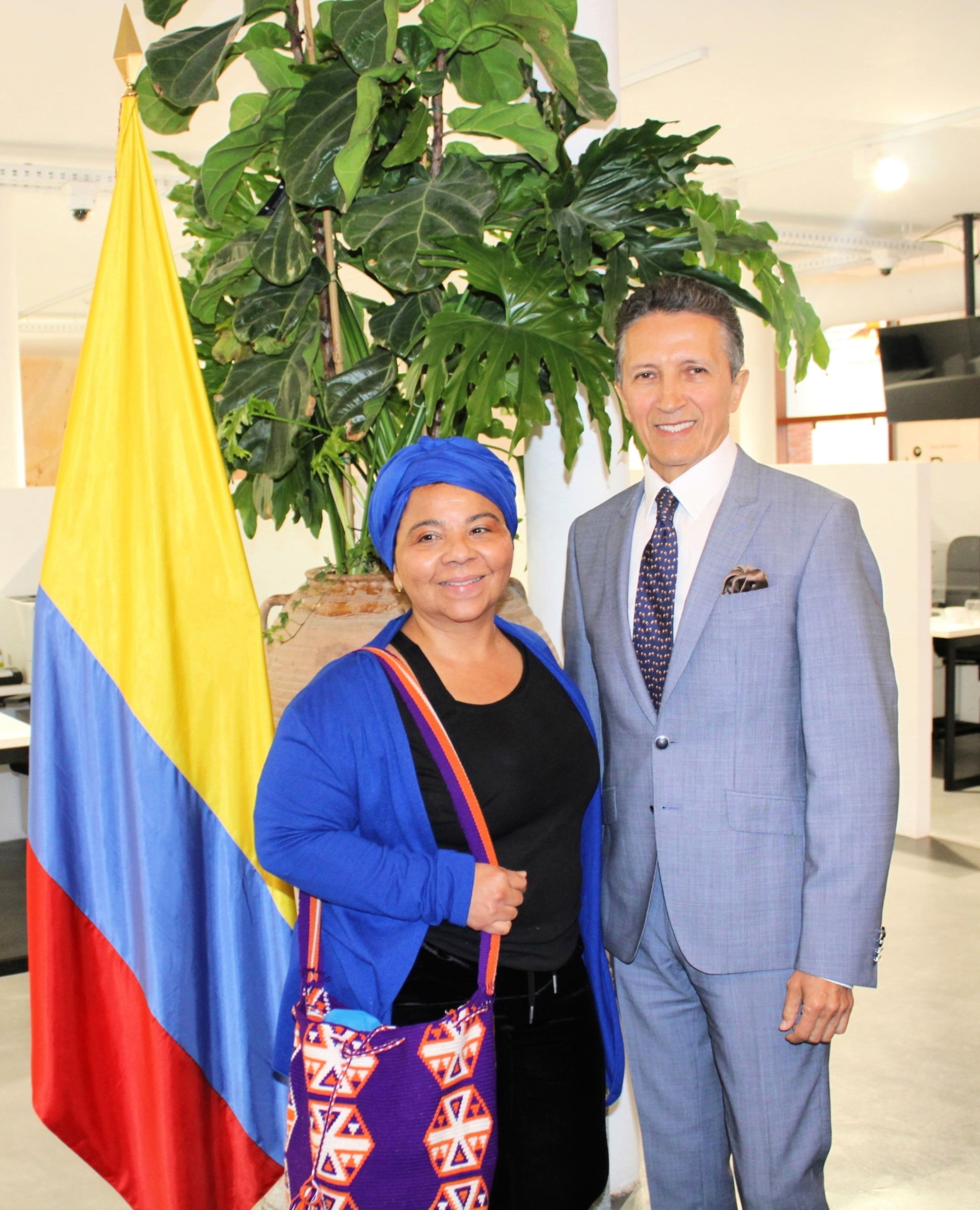 Nuevo jefe de misión en el Consulado de Colombia en Madrid lidera encuentro consular en favor de la comunidad colombiana