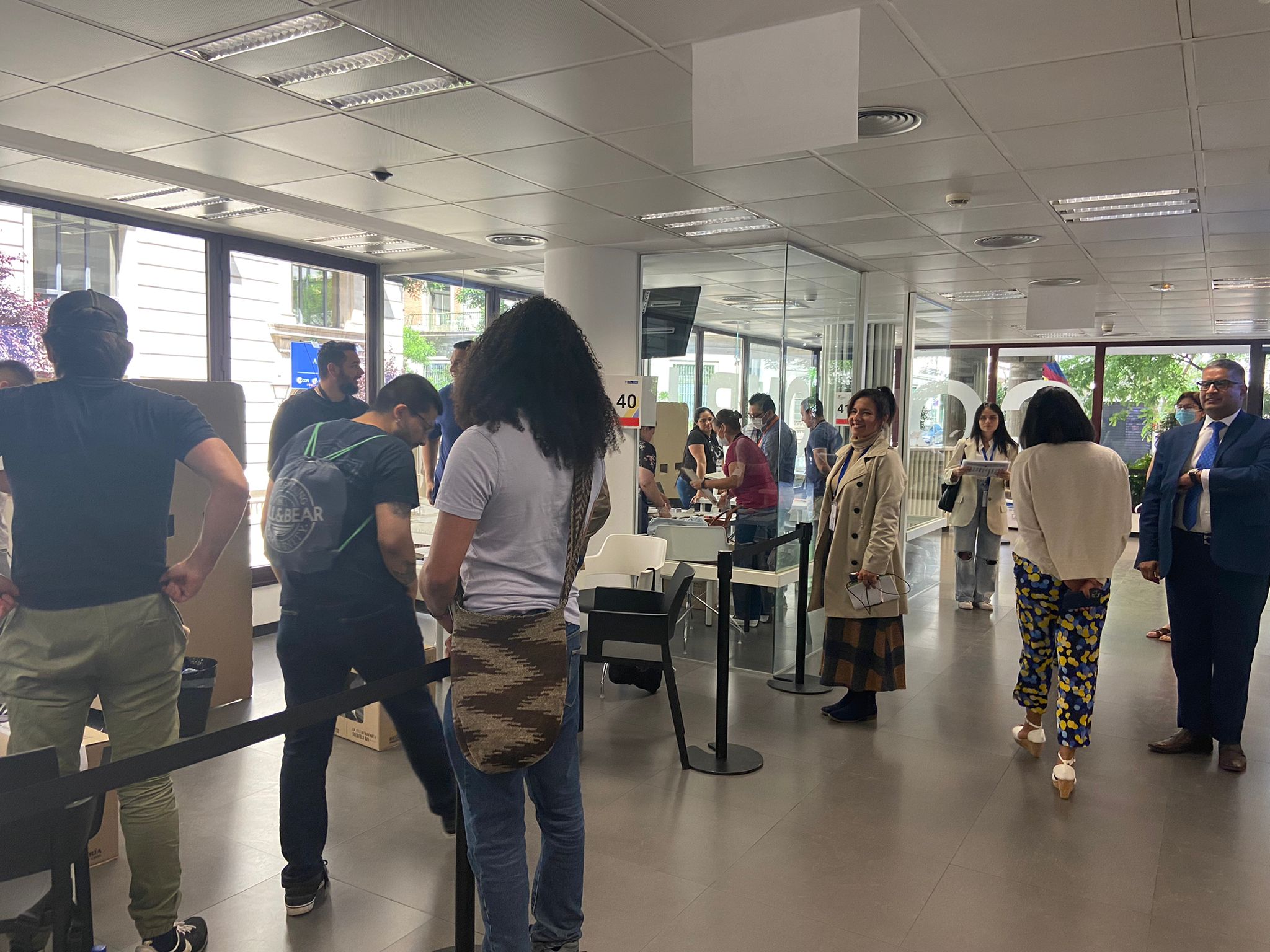 Finalizó cuarta jornada en Madrid de las Elecciones Presidenciales 2022