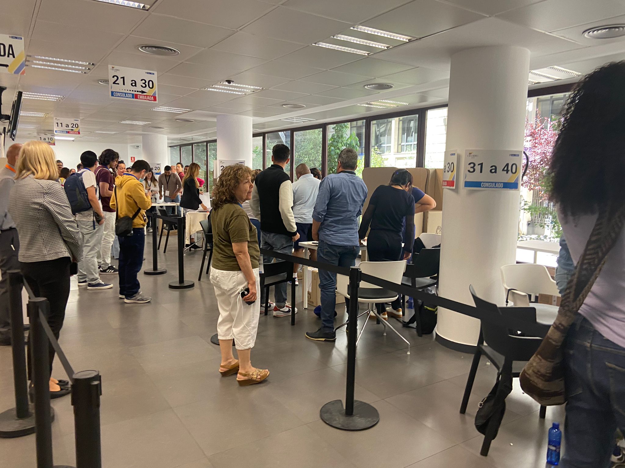 Finalizó cuarta jornada en Madrid de las Elecciones Presidenciales 2022