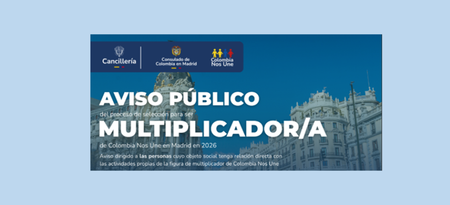 Abierta Aviso público del proceso de selección para ser multiplicador/a de CNU en Madrid 2026 opciones de configuración Aviso público del proceso de selección para ser multiplicador/a de CNU en Madrid 2026