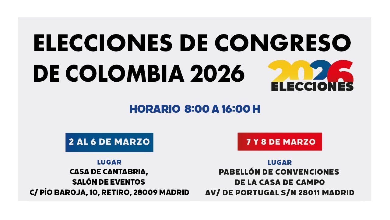 Puestos de Votación en Madrid, Lugo, Valladolid y Albacete