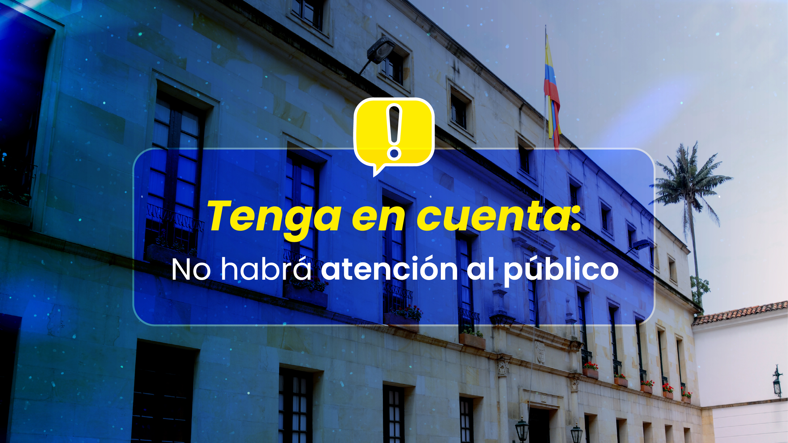 No habrá atención los días 2 y 3 de abril de 2026 en el Consulado de Colombia en Madrid