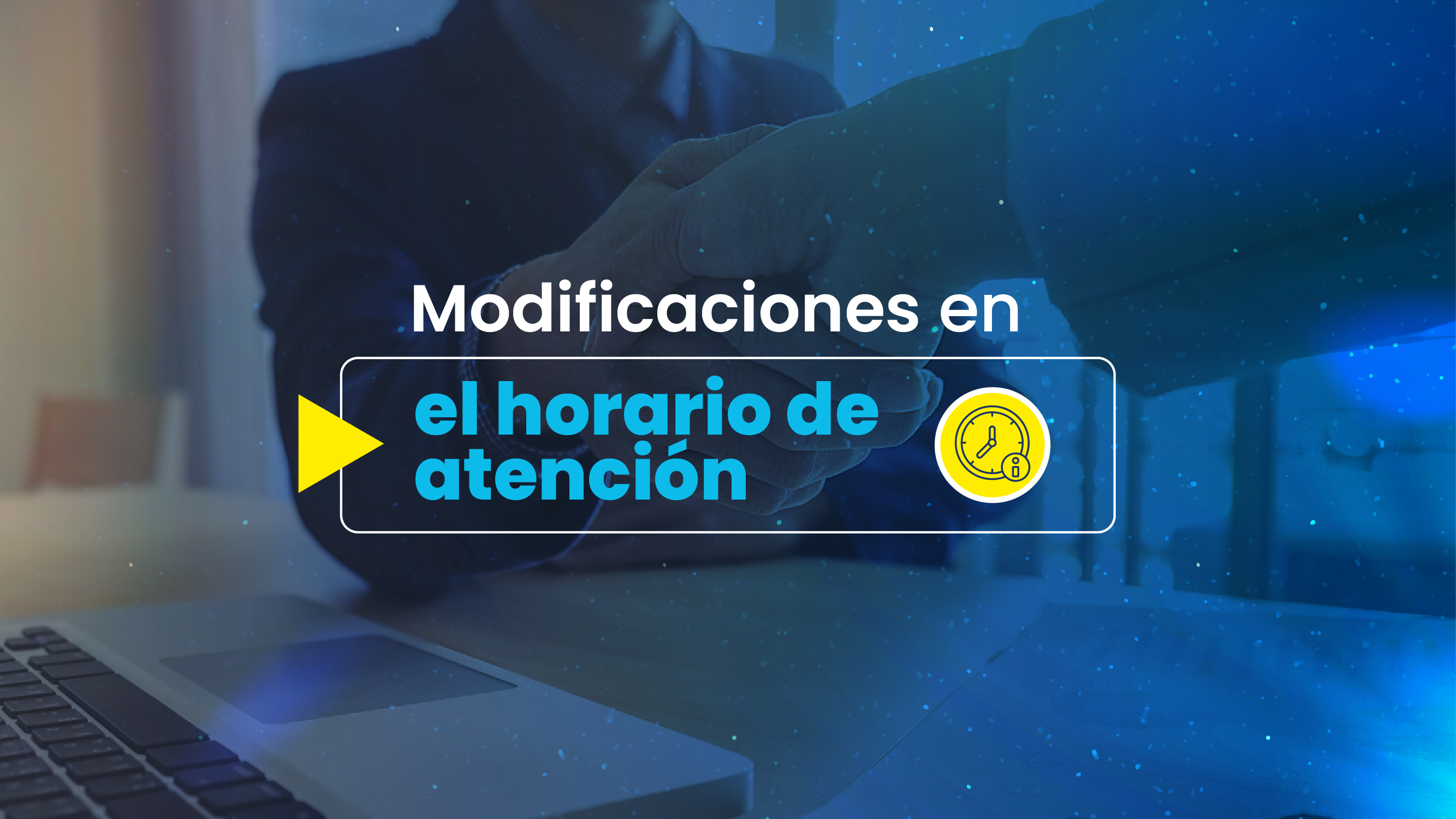Novedades sobre el horario de atención durante el festivo de San Isidro Labrador - 15 de mayo de 2026