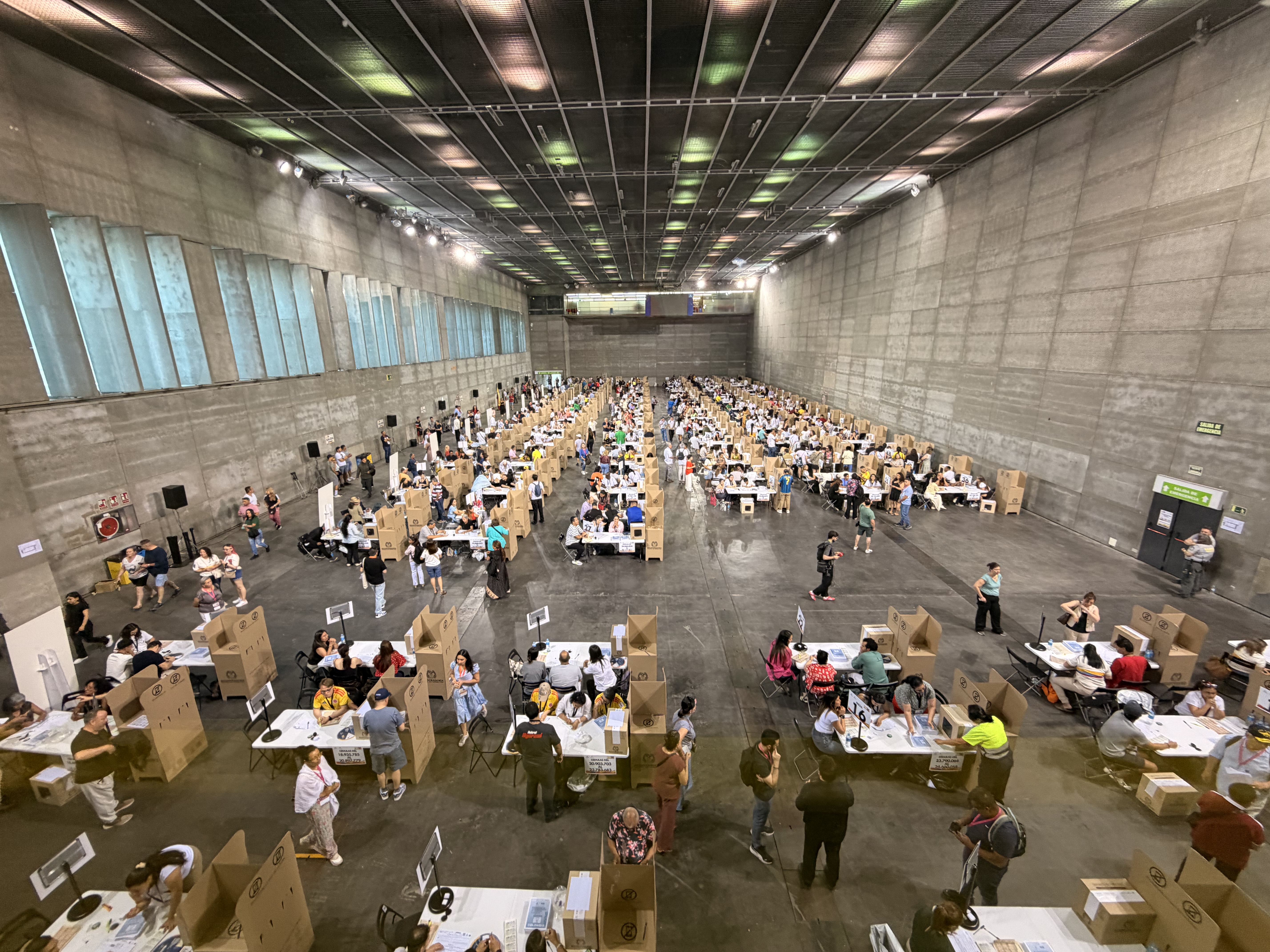 Madrid registra una participación histórica en las elecciones presidenciales de Colombia 2026