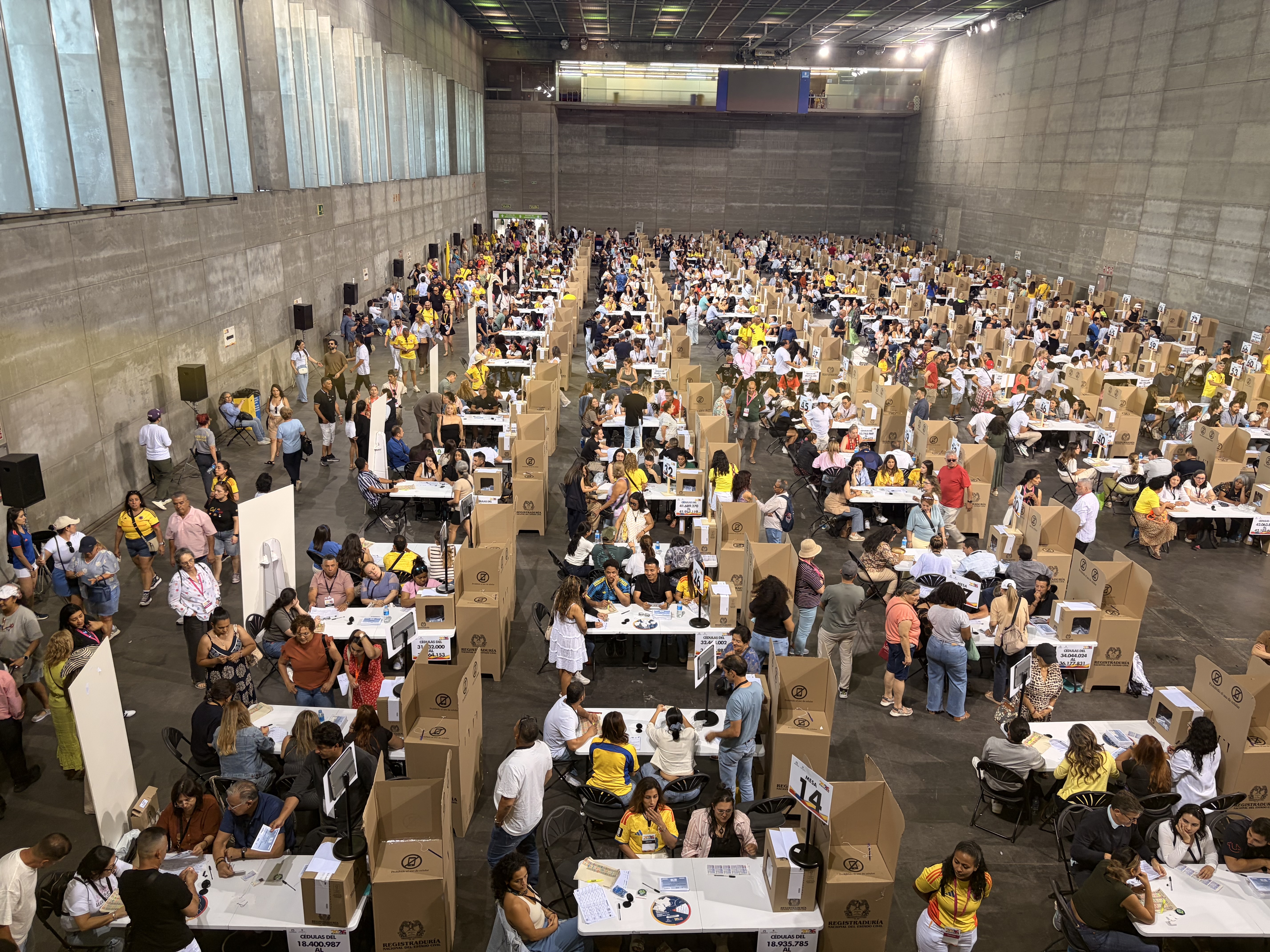 Aumenta la participación en Madrid: la segunda vuelta presidencial supera a la primera