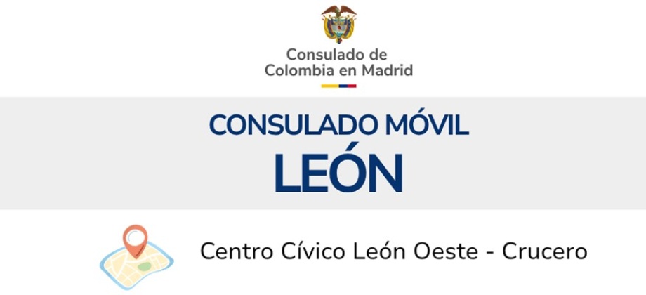 Consulado Móvil en León por el Consulado de Colombia en Madrid