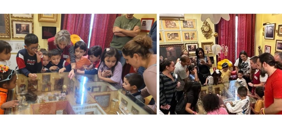 Consulado de Colombia en Madrid genera espacios de esparcimiento para los niños colombianos en el Museo del Ratón Pérez