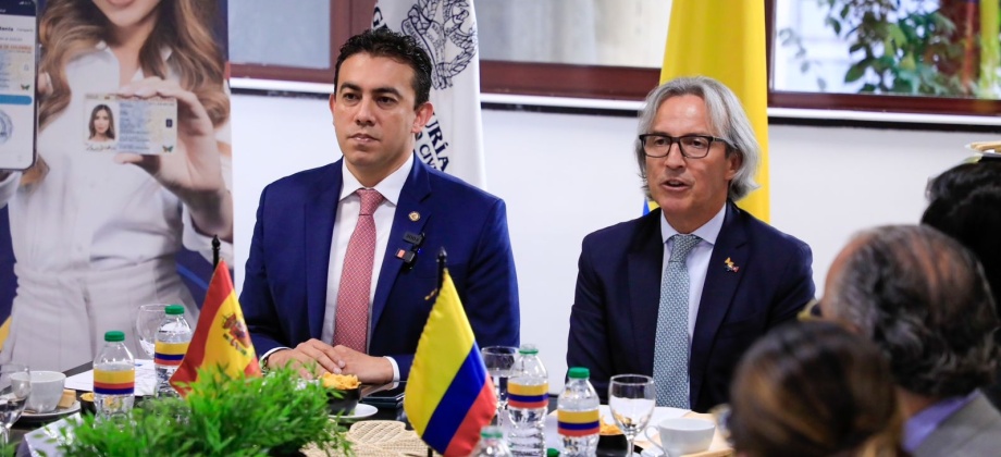 Lanzamiento del Sistema de Identificación Digital en Europa se llevó a cabo en el Consulado de Colombia en Madrid