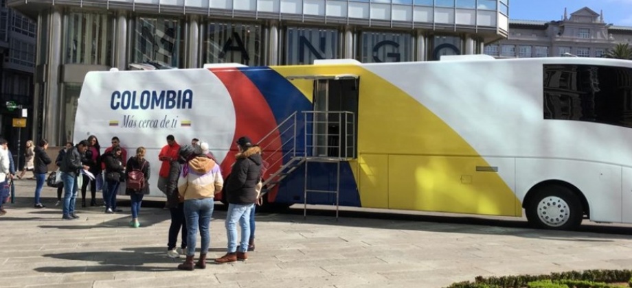 El Consulado de Colombia en Madrid estará con su Consulado Móvil en las ciudades de Ponferrada, León y Valladolid