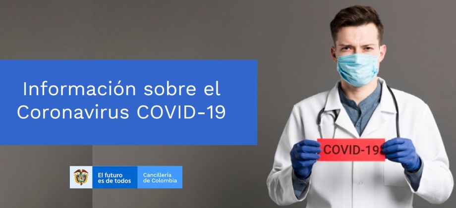 Información sobre el Novel Coronavirus (COVID-19) para la comunidad colombiana residente en Madrid
