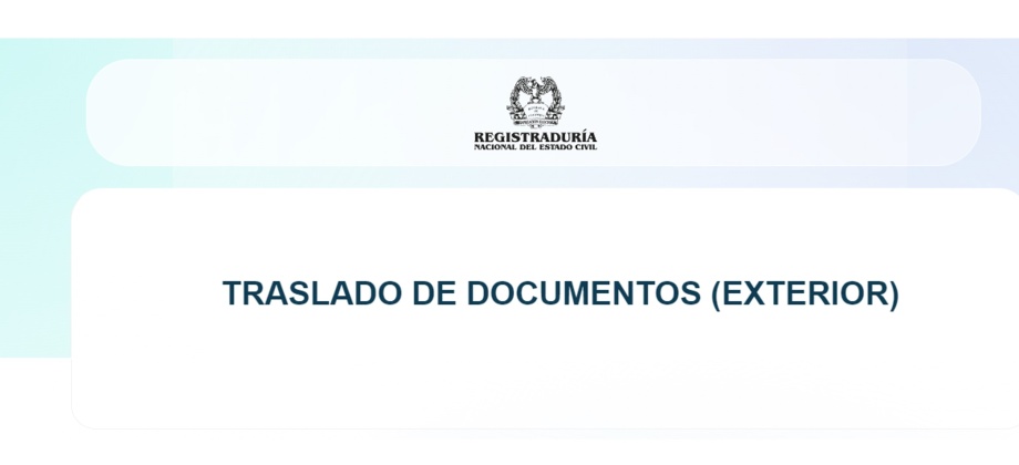 Consulado de Colombia en Madrid informa sobre el trámite Solicitud traslado de Documentos 