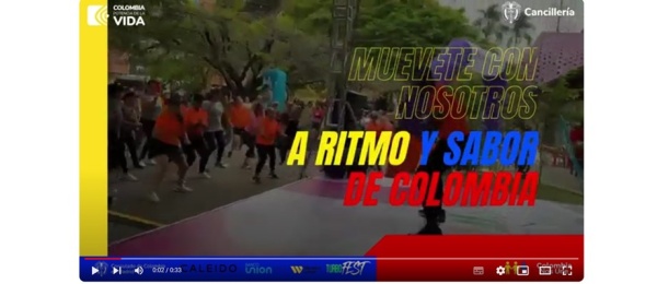 Celebración del Dia del Colombiano Migrante "A ritmo y sabor de Colombia" 