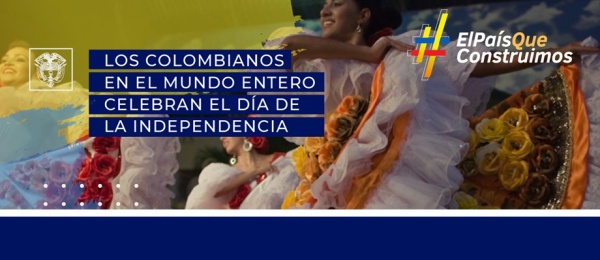 Consulado de Colombia en Madrid conmemora el 20 de Julio con los connacionales